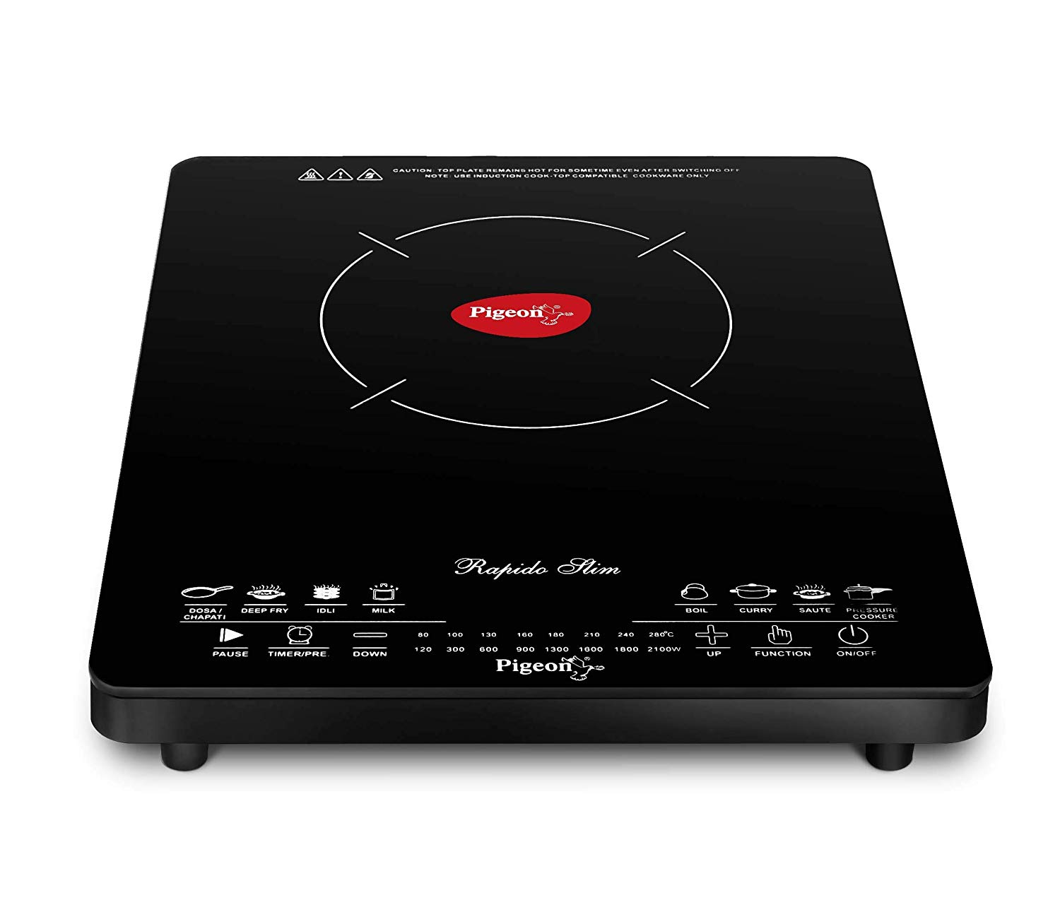 pigeon verve 2100 w induction cooktop