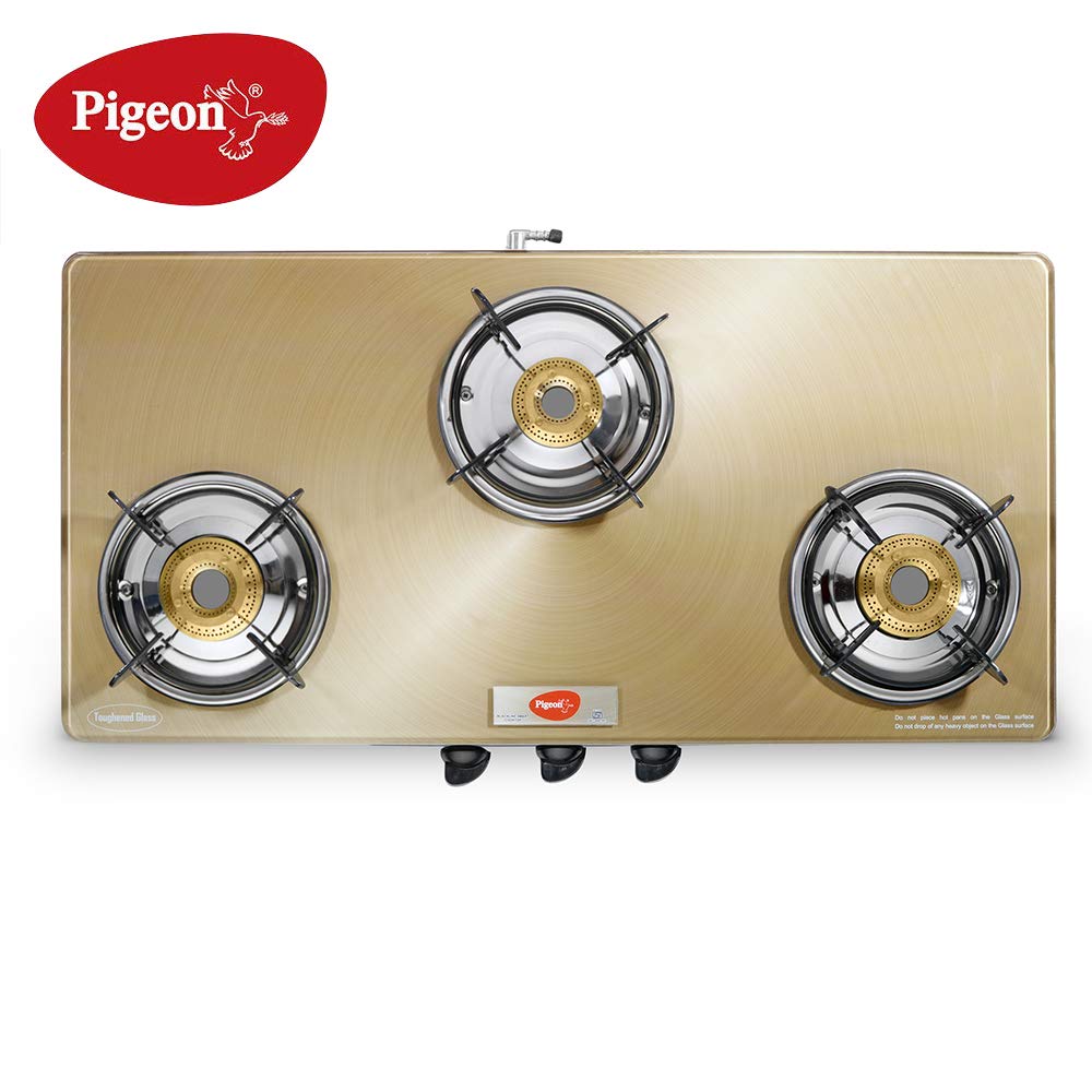 pigeon smart plus 3 burner gas stove